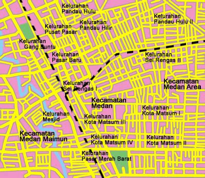 Medan Map and Medan Satellite Images