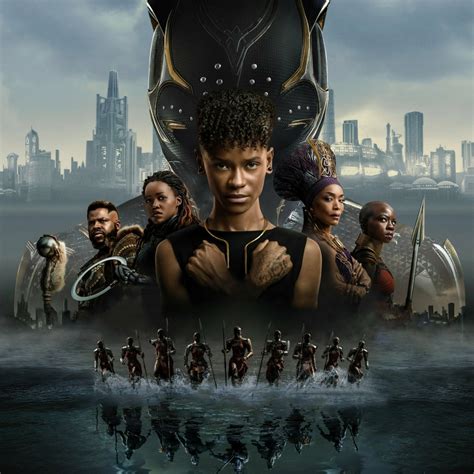 1080x1080 Resolution Official Black Panther Wakanda Forever Poster ...