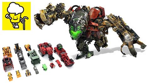 Transformer Devastator Movie combine Overload Scrapper Mixmaster ...