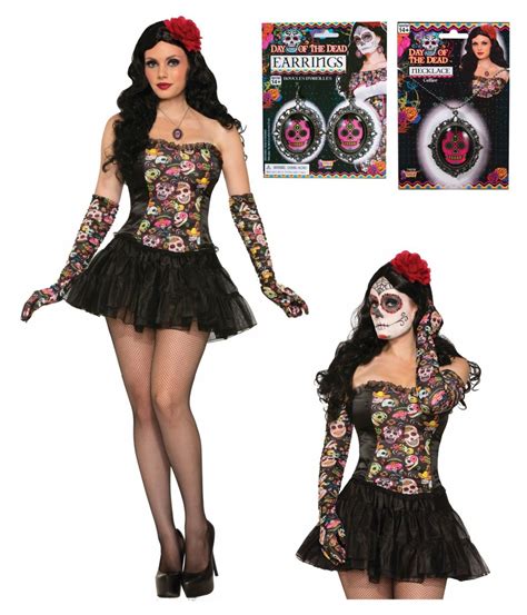 Day of the Dead Senorita Costume Kit - International Costumes