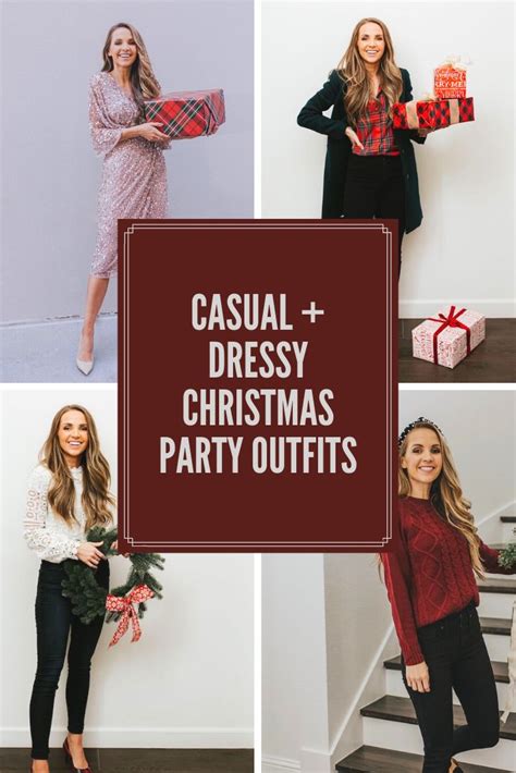 Christmas Party Outfit (20+ Christmas Outfit Ideas from Dressy to ...