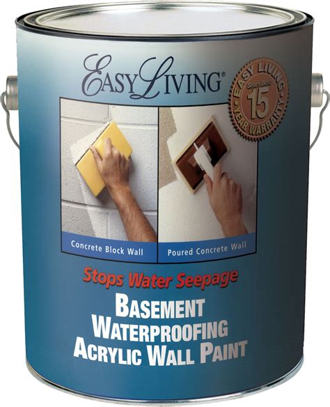 Easy Living Basement Waterproofing Paint