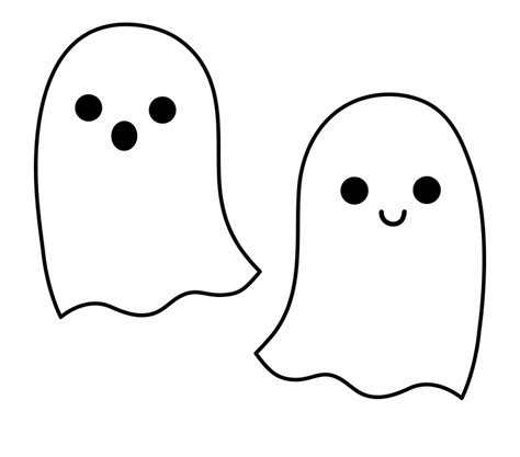 Ghost Cartoon Png Cute Ghost Clipart - Clip Art Library