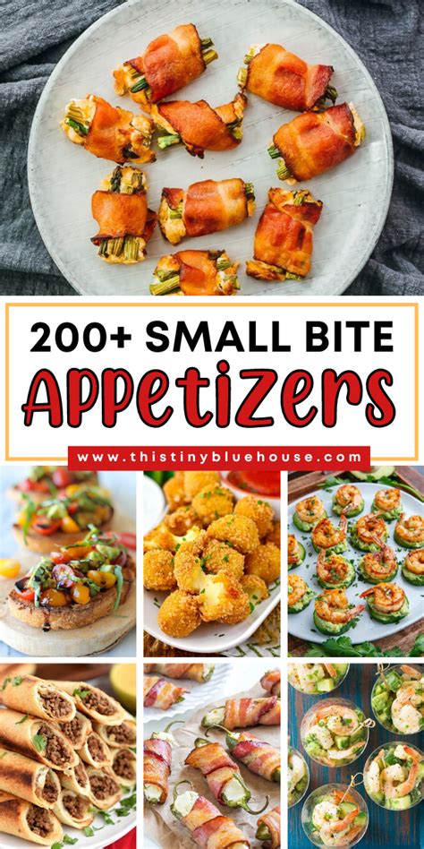 200+ Best Small Bite Party Appetizer Ideas | Bite size appetizers easy ...