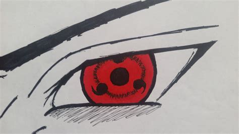 Uchiha Clan: Itachi Mangekyou Sharingan Drawing