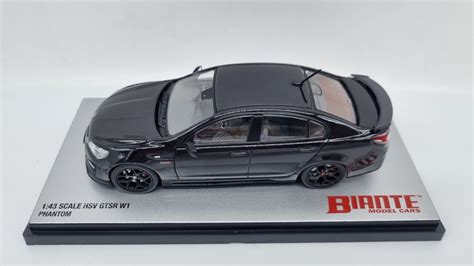 BIANTE 1.43 Holden Commodore HSV GTSR W1 Phantom black colour ...