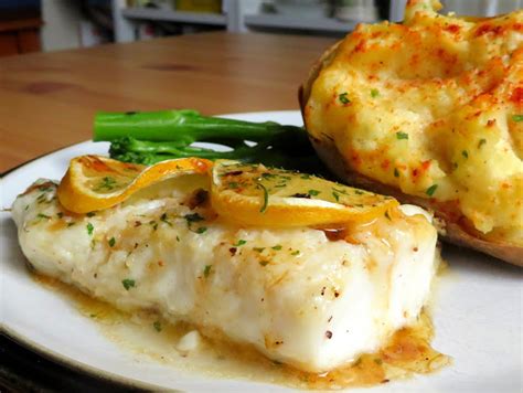 Lemon & Garlic Butter Baked Cod | The English Kitchen