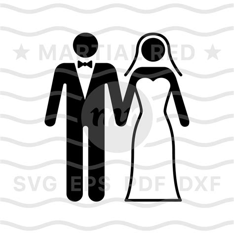 Wedding Svg Marriage Svg Bride and Groom Svg Married Svg - Etsy Canada