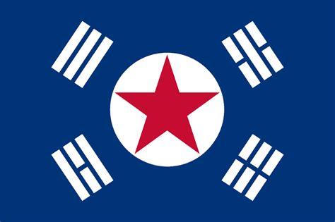 Flag of a United Korea by Alternateflags on DeviantArt