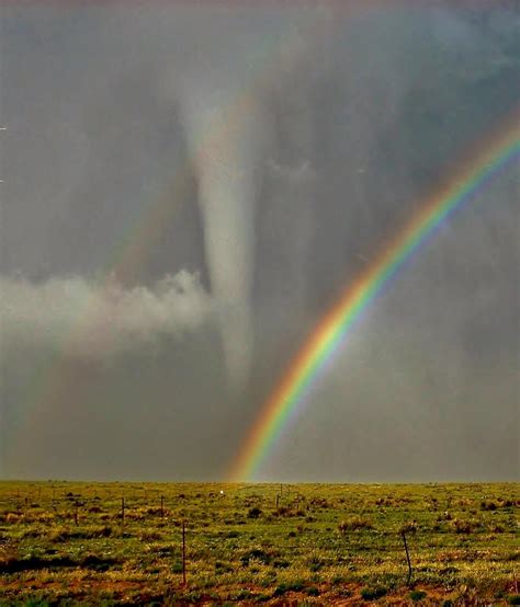 Tornado and the Rainbow II Photograph by Ed Sweeney