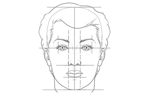 How To Draw Proportions Of The Face - Gameclass18