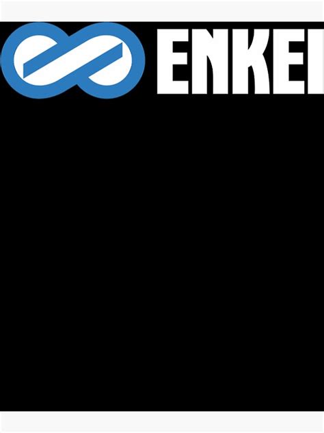 "Enkei logo" Poster for Sale by julietteclayton | Redbubble