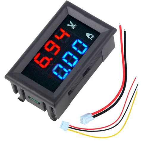 Geekcreit® mini digital voltmeter ammeter dc 100v 10a voltmeter current ...