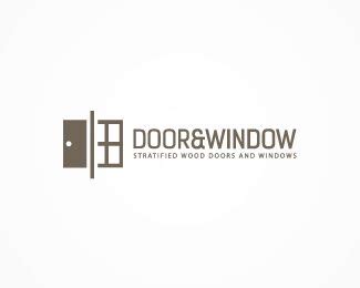 Door & Window | Window company logos, Logo design, Business logo design