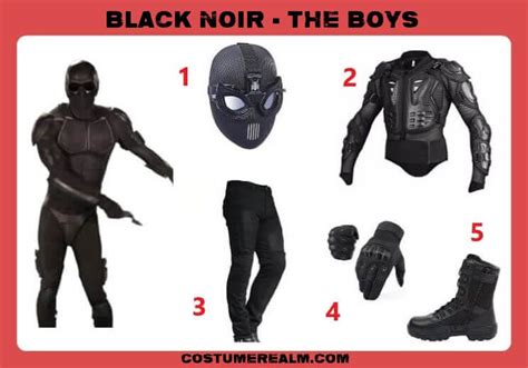 Black Noir Costume 🥷 | Halloween Costume Guide