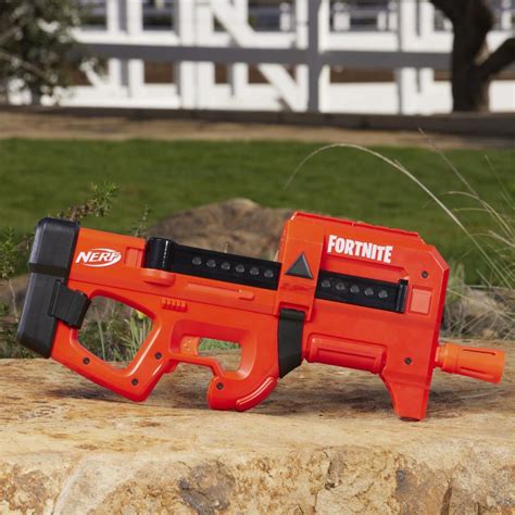 Nerf Fortnite Compact SMG Motorized Dart Blaster, Ultra Red Wrap, 8 ...