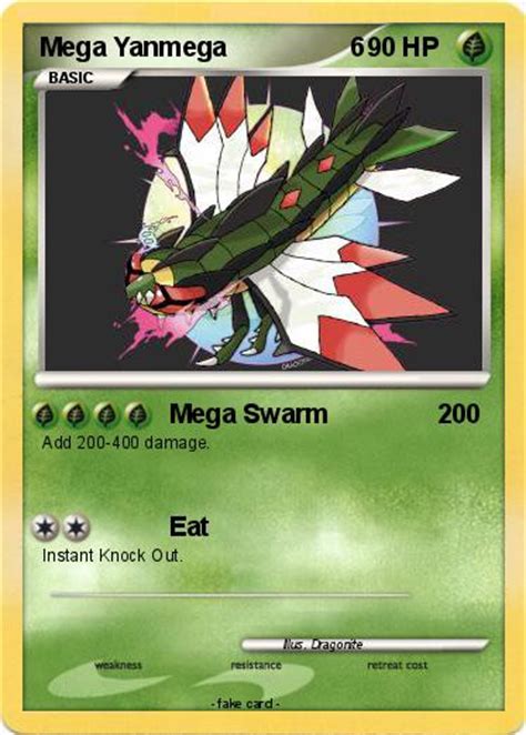 Pokémon Mega Yanmega 6 6 - Mega Swarm - My Pokemon Card