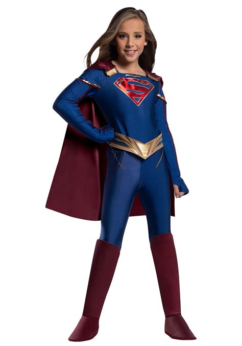 Details about Supergirl Toddler Superhero Halloween Costume Boot Tops ...