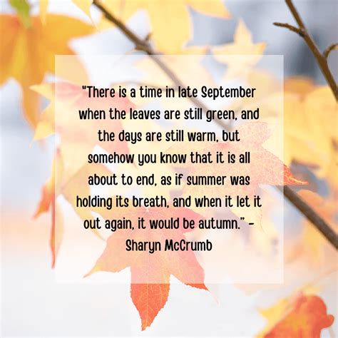 34 September Quotes To Welcome Fall