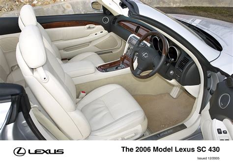 SC 430 Interior (2005 - 2009) - Lexus Media Site