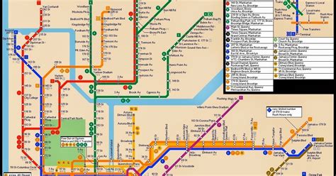 Printable Nyc Subway Map