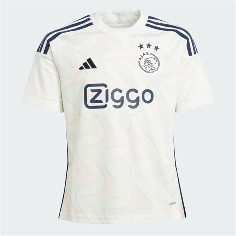 ⚽adidas Ajax Amsterdam 23/24 Away Jersey Kids - White | Free Shipping ...