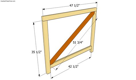 Garden Gate Plans | Free Garden Plans - How to build garden projects