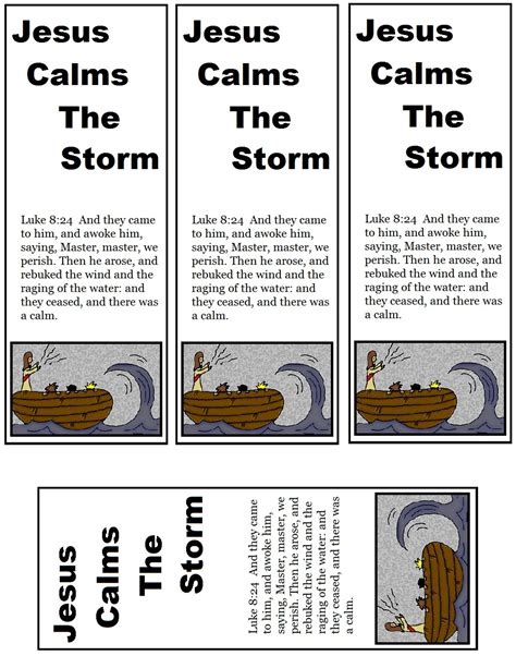 Jesus Calms The Storm Images