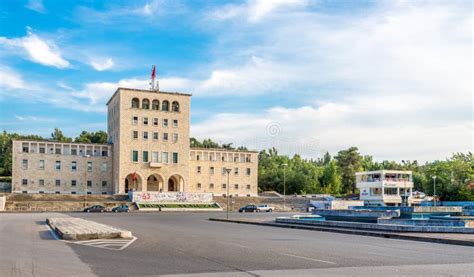 Building University of Tirana Editorial Image - Image of traveling ...