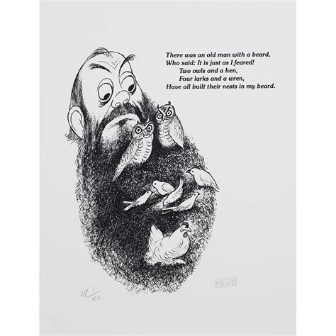 Edward Lear Limerick – Al Hirschfeld Store