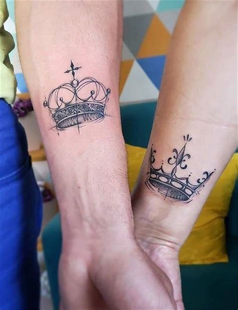 60 Unique And Coolest Couple Matching Tattoos For A Romantic Valentine ...