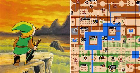 Zelda Nes Map Secrets