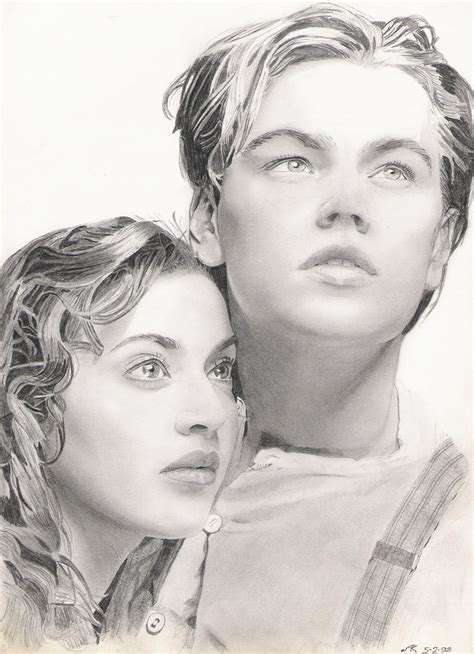 Rose and Jack drawing - Titanic Fan Art (10400857) - Fanpop fanclubs ...