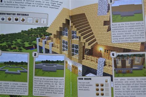 Minecraft - construction handbook {review} - Ups & Downs, Smiles & Frowns