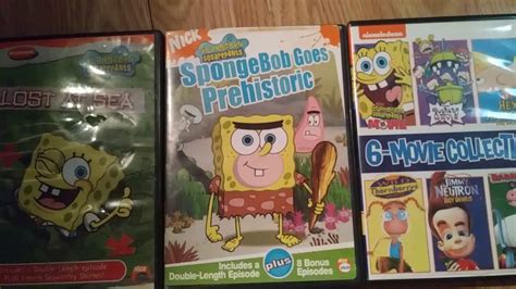 SpongeBob's DVD collection - YouTube