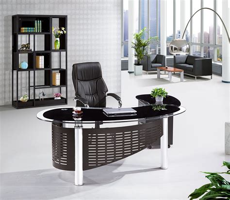 Glass Office Table Executive Table New Design Office Desk Modern Office ...