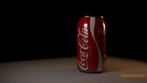 cold Coca Cola Can 3D | CGTrader