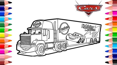 printable mack coloring pages cars ready for download