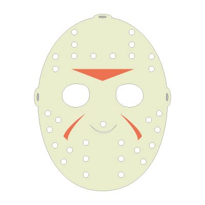 Jason Voorhees vector, Jason Voorhees in .EPS, .CDR, .AI format