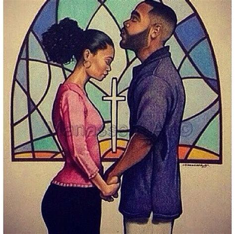 Praying couple | Black love art, Black love, African american art