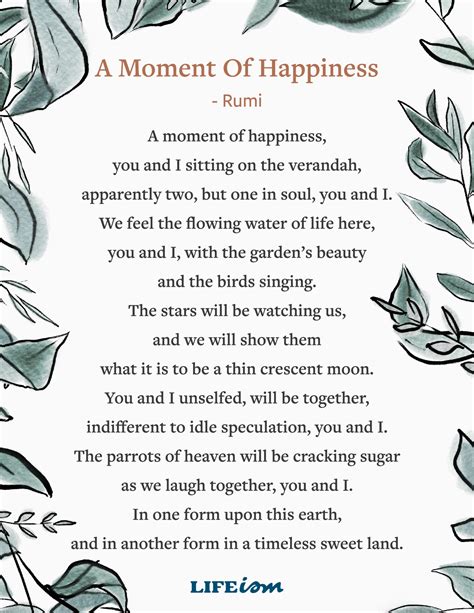 Poems About Happiness And Life