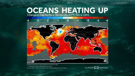 El Nino Ocean Temperature Map