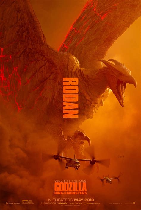 Godzilla: King of the Monsters Posters Unleash Ghidorah & Mothra