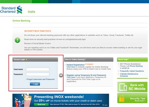 Standard Chartered Netbanking Login India - Paisabazaar.com