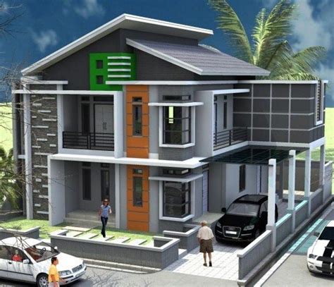 Image result for foto gambar desain rumah 2 tingkat Modern Style House ...