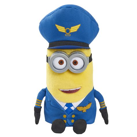 Illumination's Minions: The Rise of Gru Small Plush Pilot Kevin, Ages 3 ...