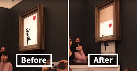 Banksy’s Girl With Balloon Is Sold For $1M, But Gets Immediately ...