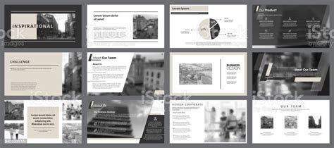 Economics Charts Slide Templates Set Stock Illustration - Download ...