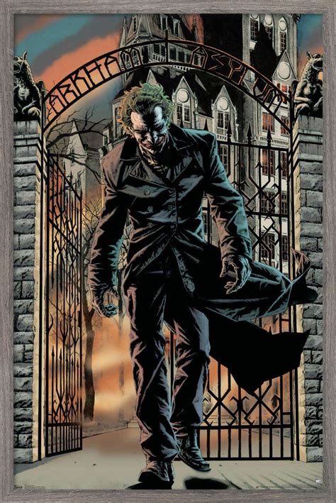 DC Comics - The Joker - Arkham Asylum Poster | eBay