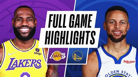 LAKERS at WARRIORS | NBA PRESEASON FULL GAME HIGHLIGHTS | October 8 ...